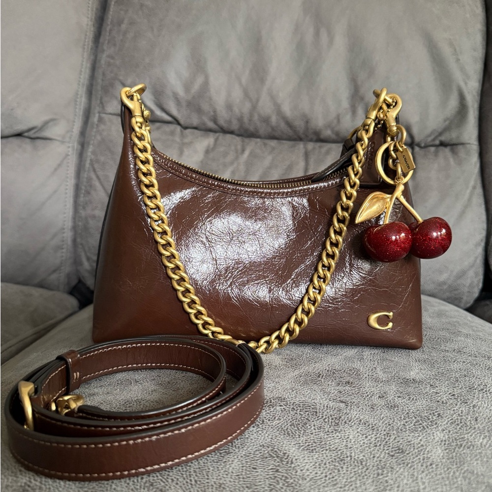 Coach Juliet 25 in Brass/Maple